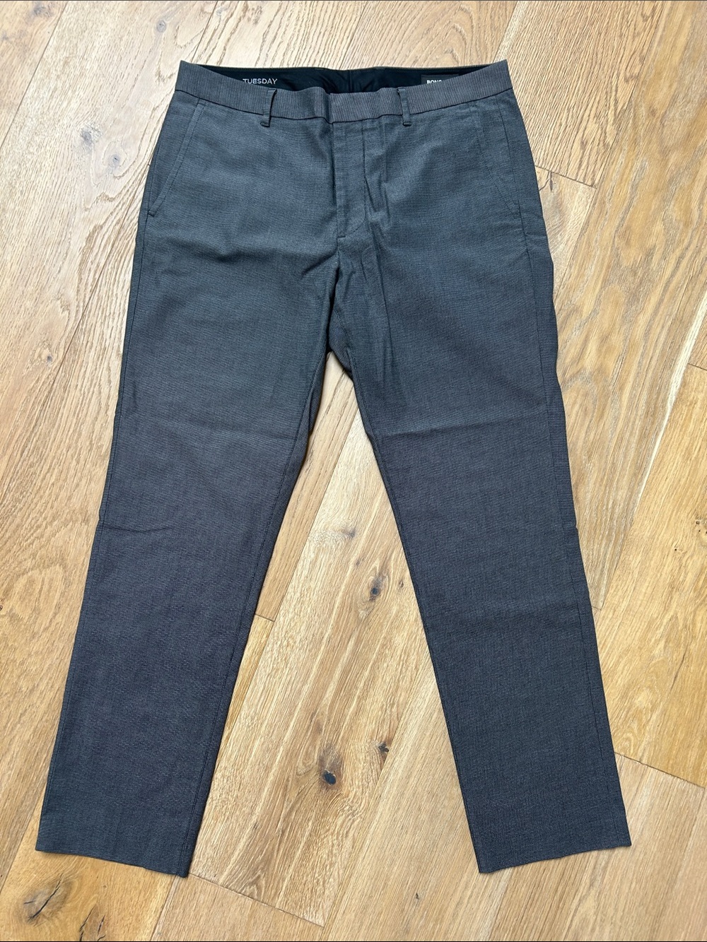 Bonobos Slim Charcoal Gray Dress Pants